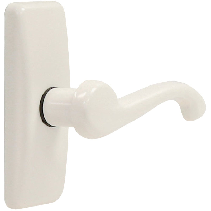 Larson Georgian White Lever Storm Door Latch