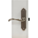 Larson M2 Nickel Storm Door Leverset