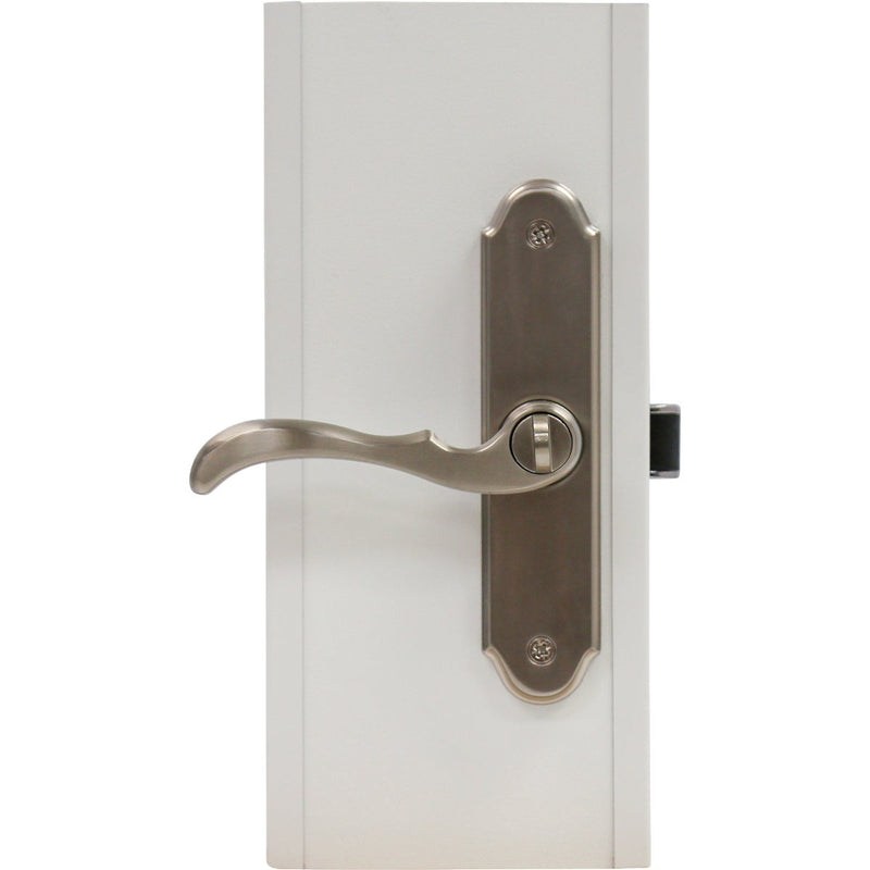 Larson M2 Nickel Storm Door Leverset