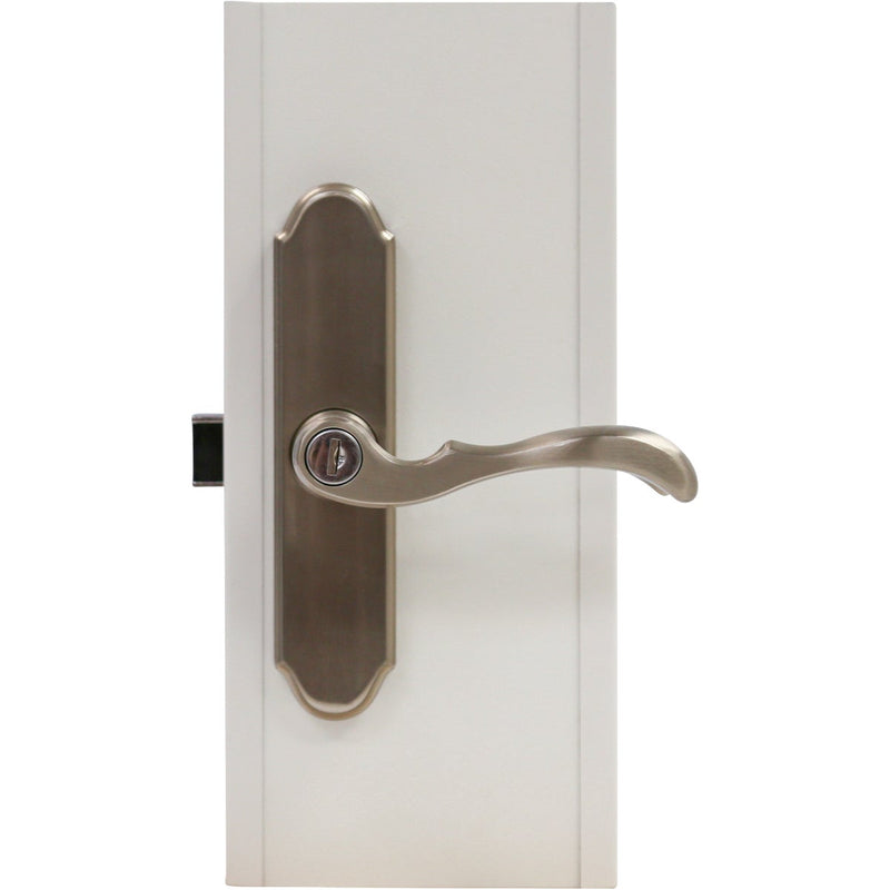 Larson M2 Nickel Storm Door Leverset