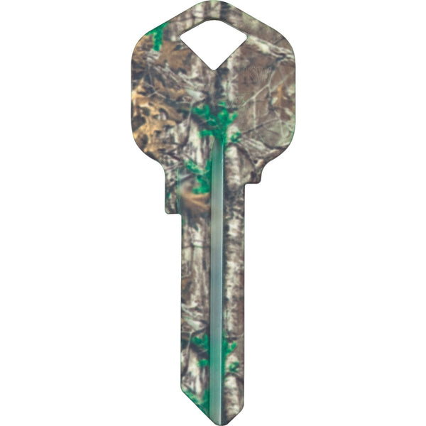 ILCO Kwikset Realtree Green Camo Design Decorative Key, KW1 / KCKW-RT XTRA GREEN CAMO