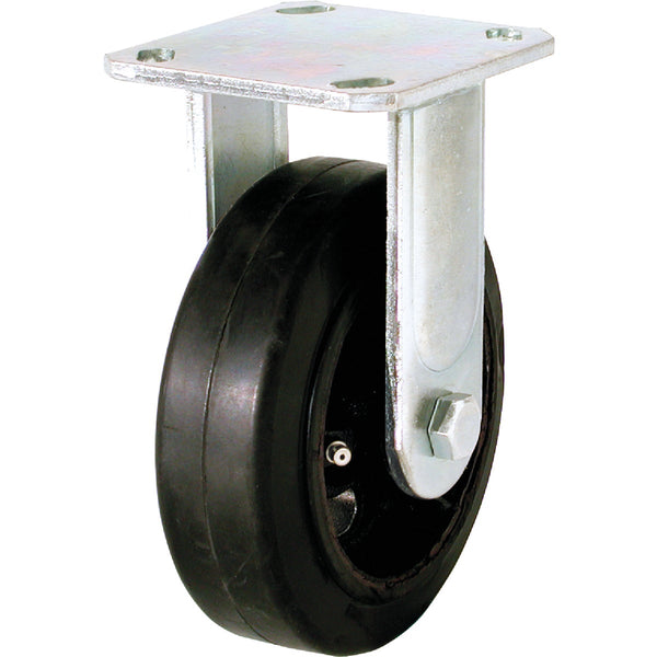 Shepherd 6 In. Heavy-Duty Mold-On Rigid Plate Caster