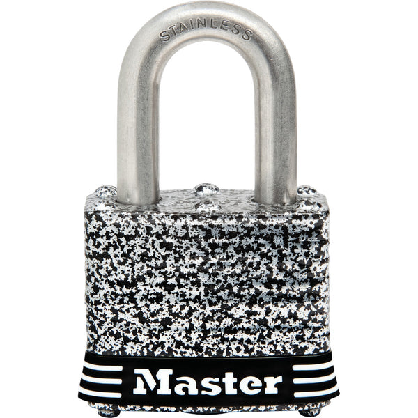 Master Lock 1-9/16 In. W. Weather Coated Laminated Steel Keyed Alike Padlock