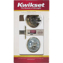 Kwikset Signature Series Polished Brass Single Cylinder Deadbolt