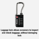 Master Lock 1-5/16 In. Wide Number Combination Luggage Lock with Extended Reach (TSA Accepted)