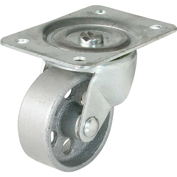 Shepherd 4 In. Cast-Iron General-Duty Swivel Plate Caster