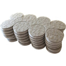 Shepherd 1 In. Beige Self-Adhesive Commercial Grade Felt Pads (48-Count)