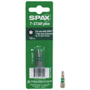 Spax 1/4 In. x 1 In. T20 T-Star Plus Insert Screwdriver Bit