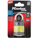 Master Lock 1-1/2 In. Zinc Alpha Barrel Combination Padlock