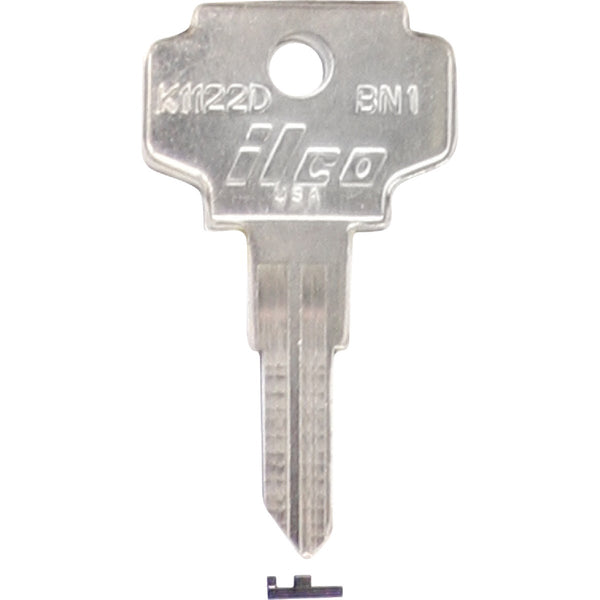 ILCO Bargman Nickel Plated General Use Key, K1122D (10-Pack)