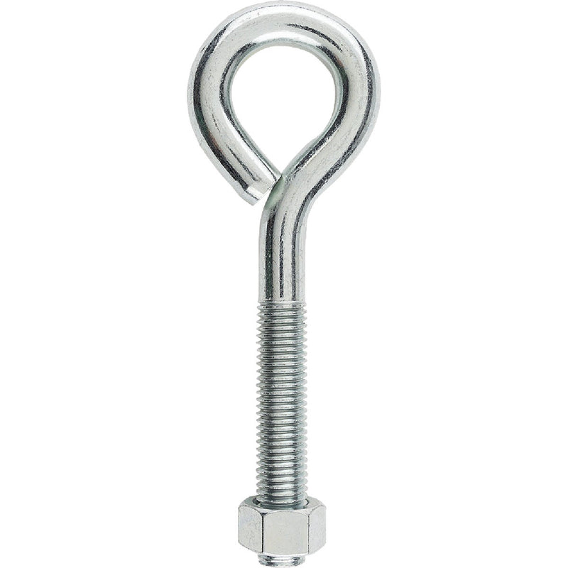 National 3/4 In. x 8 In. Zinc Eye Bolt with Hex Nut