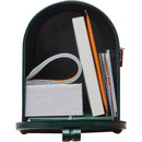 Gibraltar Elite T1 Green Steel Rural Post Mount Mailbox