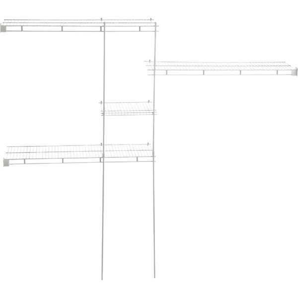 ClosetMaid 5 Ft. to 8 Ft. Shelf and Rod Closet System