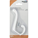 National Heavy-Duty White Coat and Hat Wardrobe Hook
