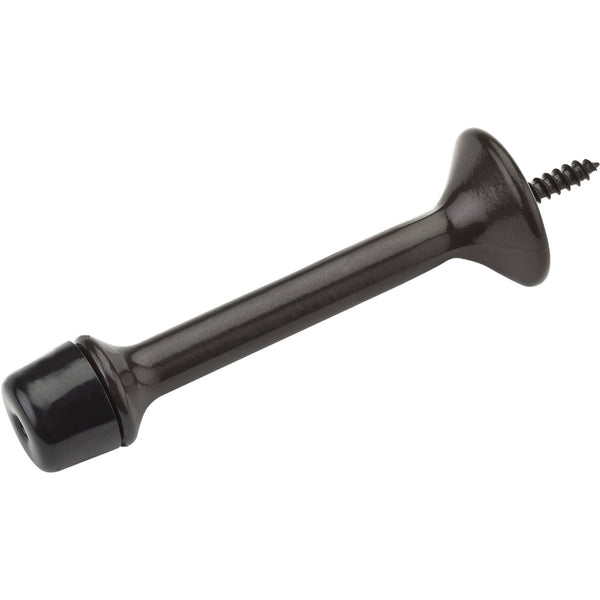 National 3 In. Oil Rubbed Bronze Rigid Door Stop (2-Count)