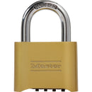 Master Lock 2 In. Zinc Die-Cast Copper Color Tamper Resistant Combination Lock