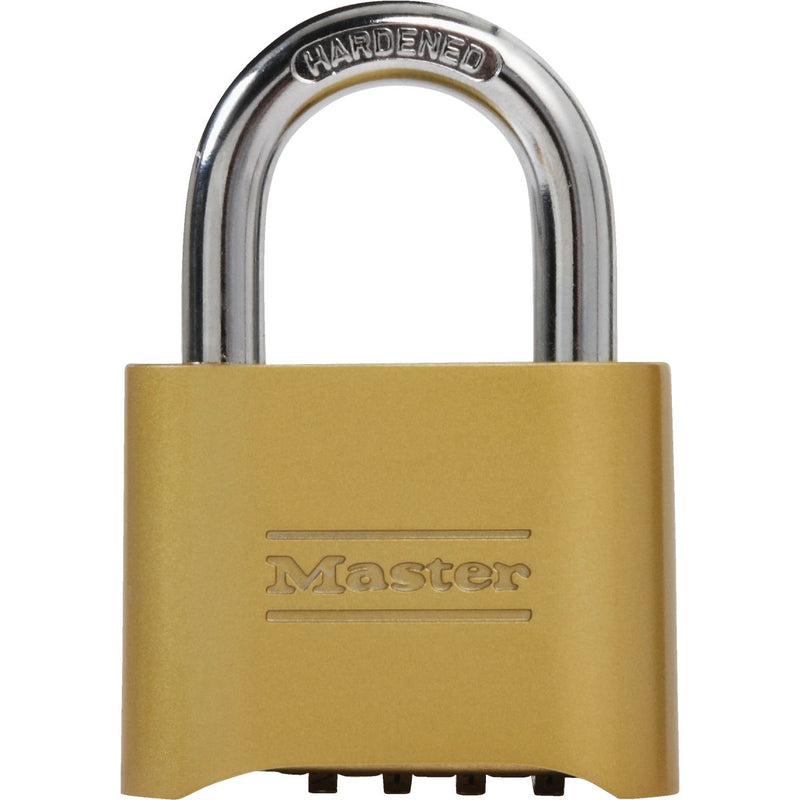 Master Lock 2 In. Zinc Die-Cast Copper Color Tamper Resistant Combination Lock