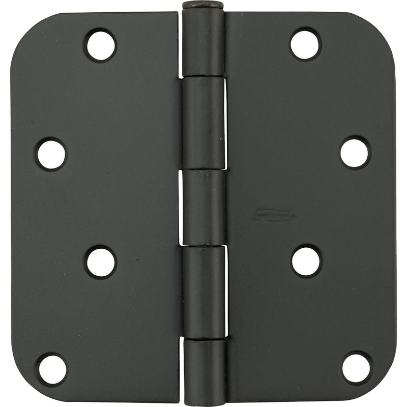 National 4 In. x 5/8 In. Radius Oil Rubbed Bronze Door Hinge