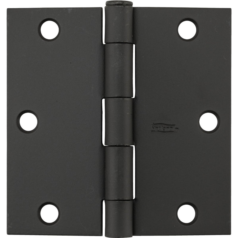 National 3-1/2 In. Square Oil Rubbed Bronze Door Hinge