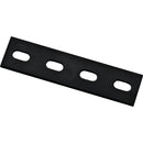 National Catalog 1181BC 6 In. x 1-1/2 In. Black Heavy Duty Mending Plate
