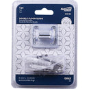 National Gray Double Interior Barn Door Floor Guide