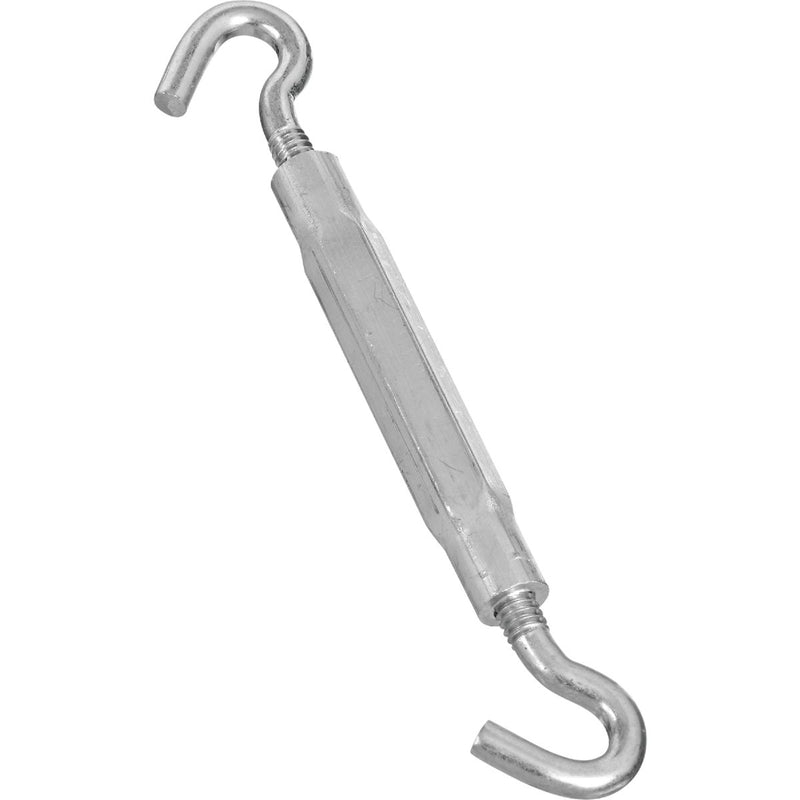 National 1/4 In. x 7-1/2 In. Zinc Hook Turnbuckle