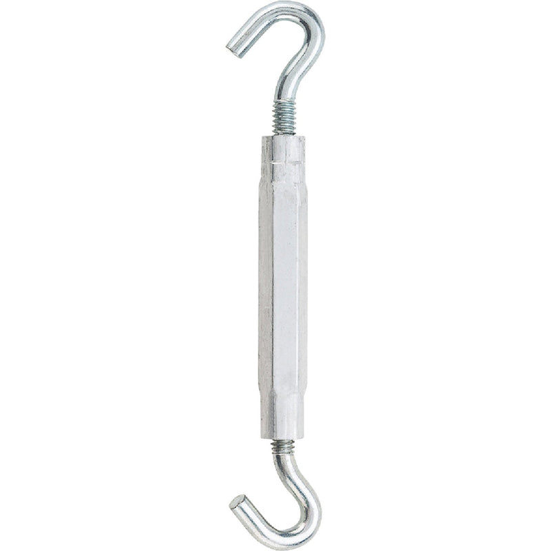 National 1/4 In. x 7-1/2 In. Zinc Hook Turnbuckle