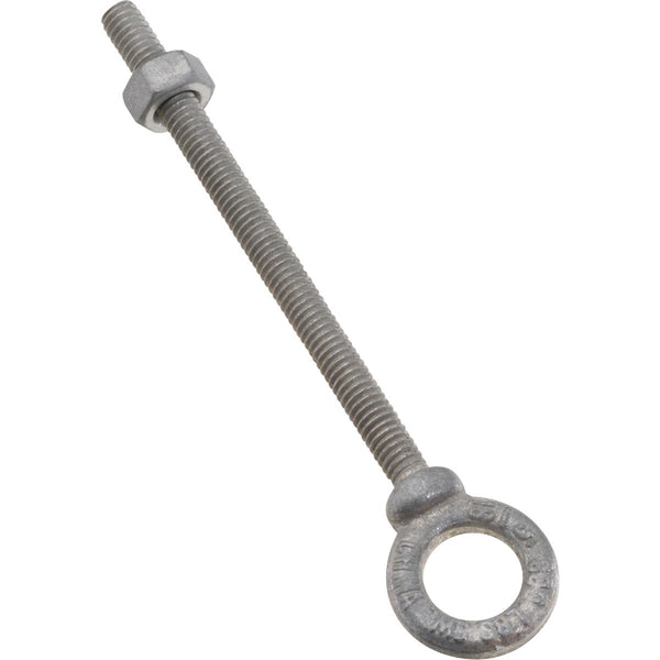 National 5/16 In. x 4-1/4 In. Galvanized Eye Bolt