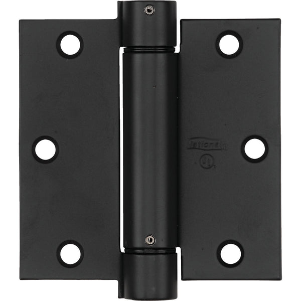 National 3.5 In. Square Oil Rubbed Bronze Spring Door Hinge