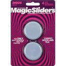 Magic Sliders 2 In. Round Self Adhesive Furniture Glide,(4-Pack)