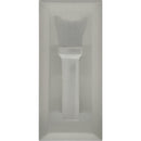 Hillman High and Mighty 15 Lb. Capacity Satin Nickel Rectangular Decorative Hook