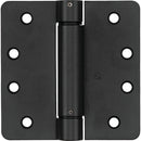 National 4 In. Oil Rubbed Bronze 1/4 In. Radius Spring Door Hinge