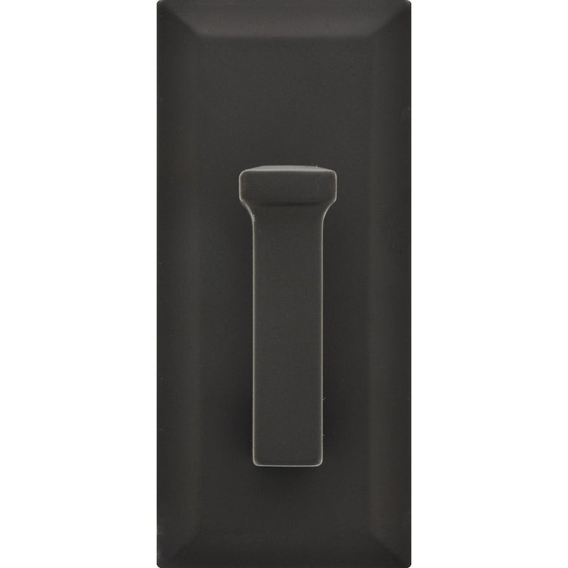 Hillman High and Mighty 15 Lb. Capacity Oil Rubbed Bronze Rectangular Decorative Hook