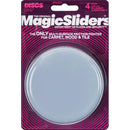 Magic Sliders 4 In. Round Furniture Glide,(4-Pack)