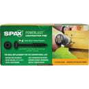 Spax PowerLags 1/4 In. x 3 In. Washer Head Exterior Structure Screw (50 Ct.)