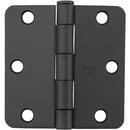 National 3 In. Oil Rubbed Bronze 1/4 In. Radius Door Hinge