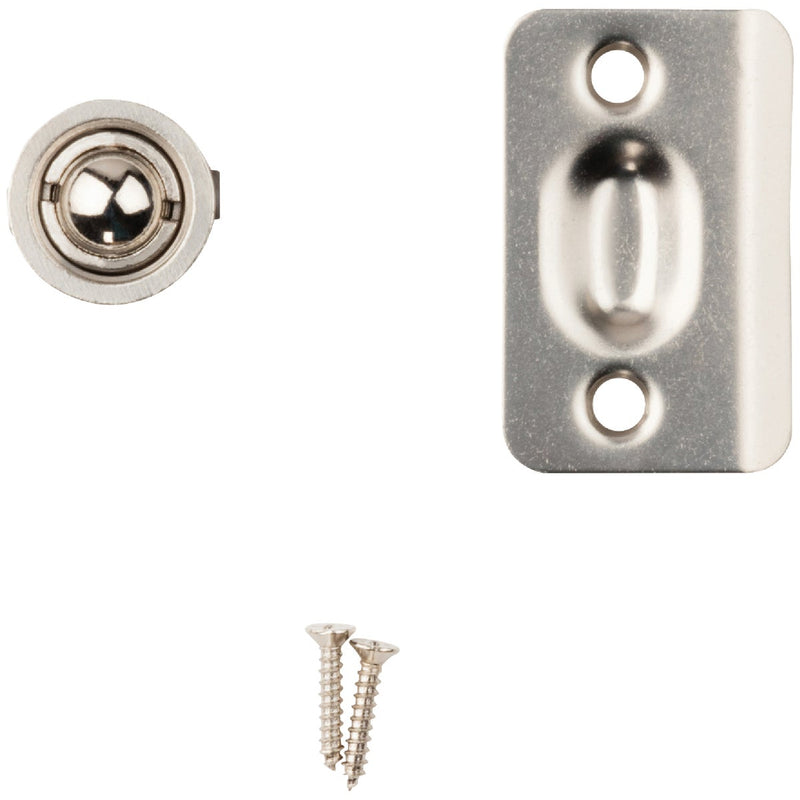 National 1440 Satin Nickel Drive-In Ball Catch