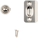 National 1440 Satin Nickel Drive-In Ball Catch