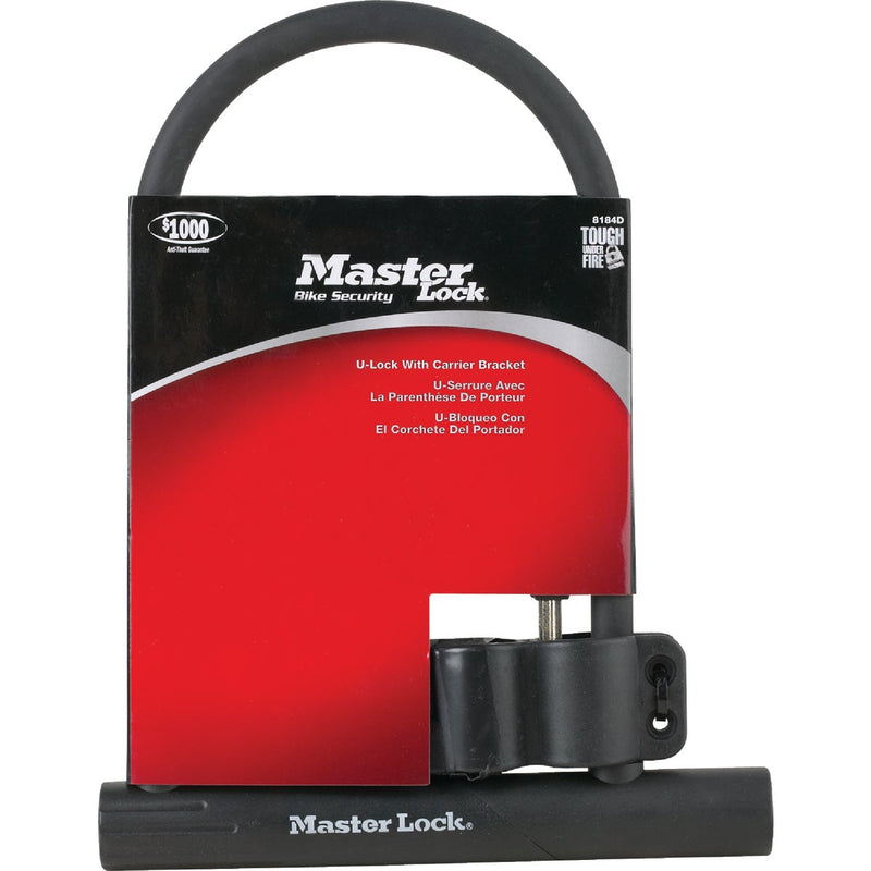 Master Lock 4 In. x 8 In. U-Bar Bicycle Lock