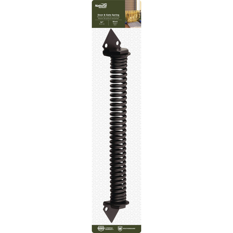 National 14 In. Black Cold Rolled Steel Gate Spring