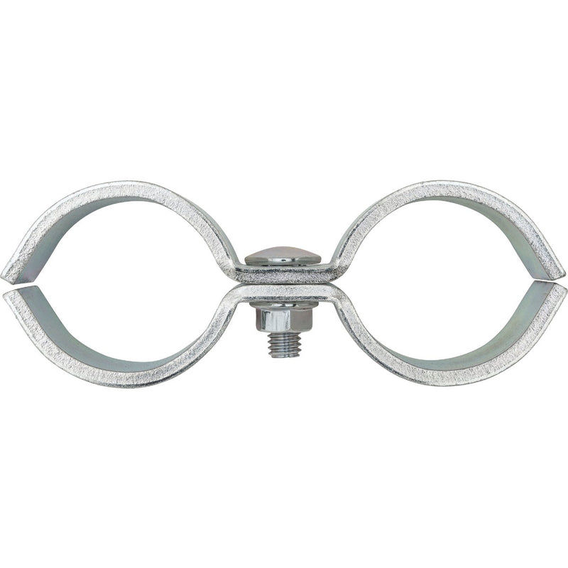 National 2 In. Zinc Plated Steel Universal Pipe Clamp