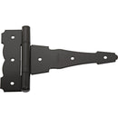 National 6 In. Black Ornamental Reversible T-Hinge