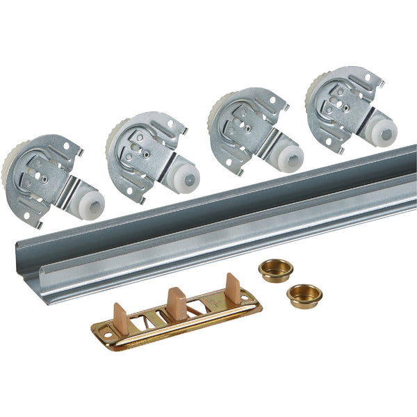 National 60 In. Bypass Door Hardware