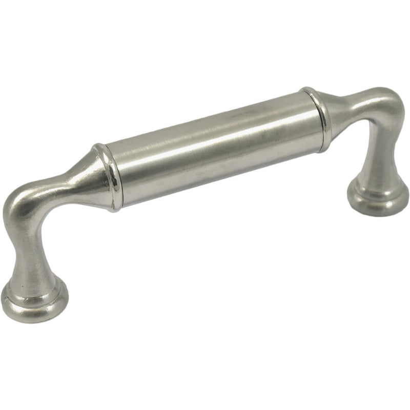 Laurey Kensington 3-3/4 In. Center-To-Center Brushed Satin Nickel Cabinet Drawer Pull