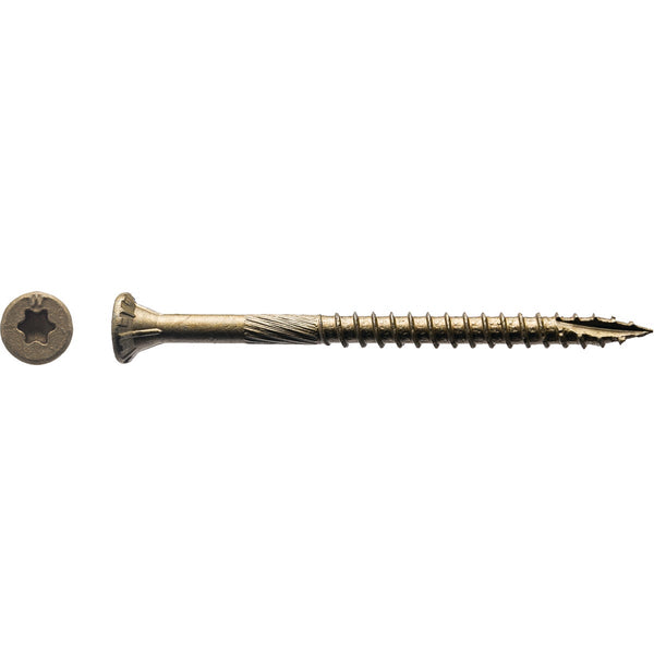 Big Timber #9 x 2-1/2 In. Bronze Flat Head Wood Screw (465 Ct., 5 Lb.)