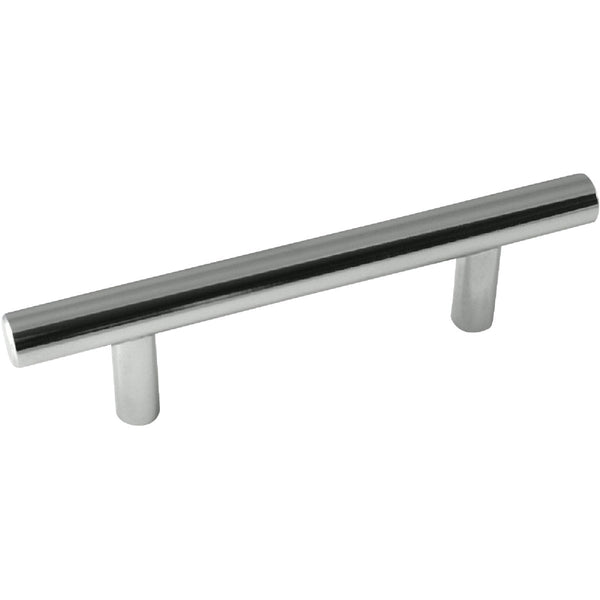 Laurey Melrose 3 In. Center-To-Center Polished Chrome T-Bar Cabinet Drawer Pull