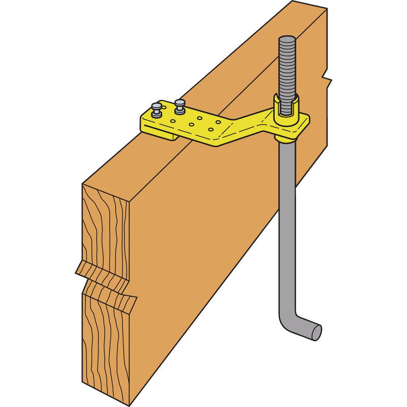 Simpson Strong-Tie AnchorMate 1/2 In. Dia. Yellow Anchor Bolt Holder (100-Count)