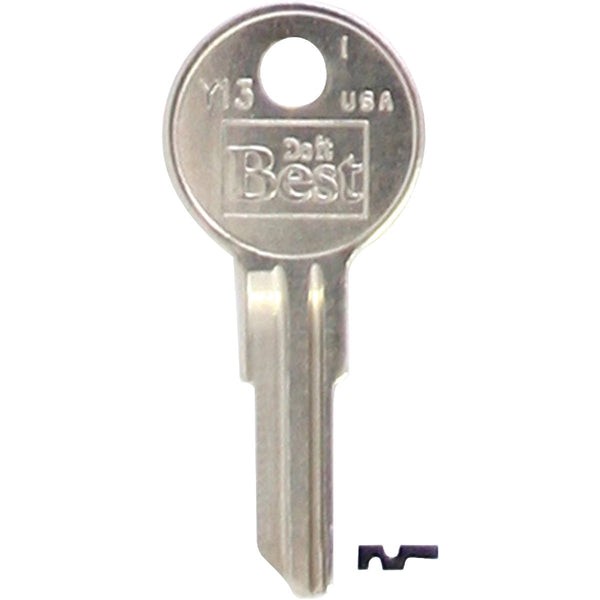 Do it Best Yale Nickel Plated House Key, Y13 / 01122R DIB (10-Pack)