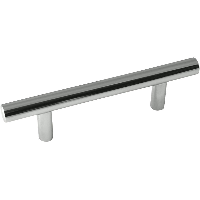 Laurey Melrose 3-3/4 In. Center-To-Center Polished Chrome T-Bar Cabinet Drawer Pull
