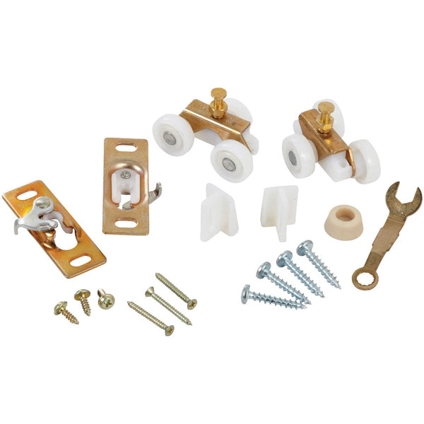 Johnson Hardware 1500 Series 36 In. W. Pocket Door Hardware Set